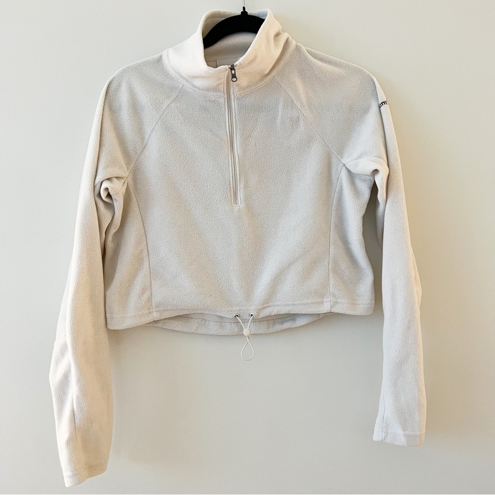 Columbia Crop Sweatshirt Hoodie